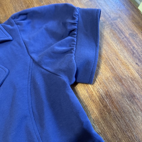 Motto Short Sleeve Blazer Small‎ Cotton Blend - Picture 5 of 11